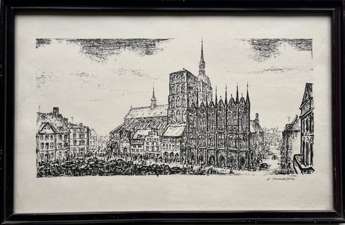 Lithografie helmut maletzke - helmut,
