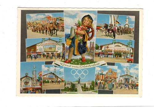 Ansichtskarte oktoberfest - ak,