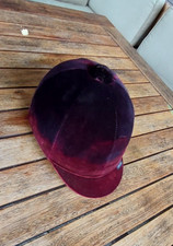 Reiterhelm PENTA RIDING Classik für Mädchen in Samt mit Tasche - Größe S-M 55cm