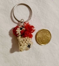Mini Esel-Baby - Amigurumi - Schlüsselanhänger - handmade - Ostergeschenk
