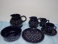 Pfalzkeramik Anja Piroschka blau,Punkteblume,  Kaffeeservice Teile zur Auswahl