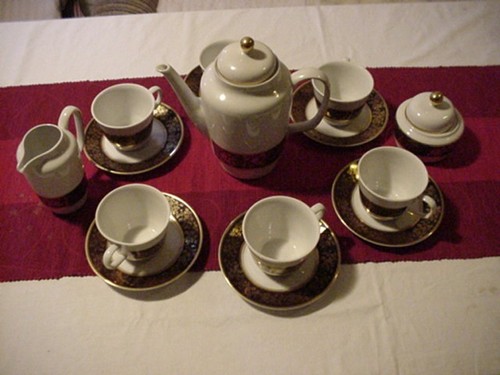 Kaffeeservice tchechoslovakei - kaffeeservice,