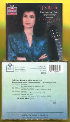 Bach complete lute - complete, suites