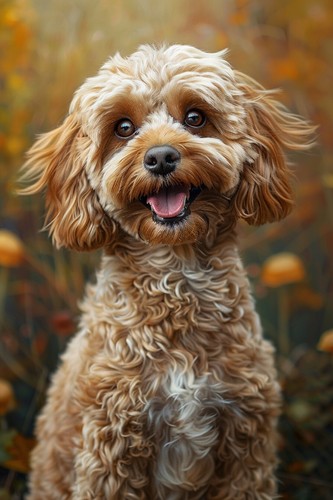 Niedlicher cockapoo hund - niedlicher,