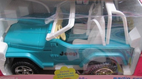 Barbie auto radio control - barbie, jeep