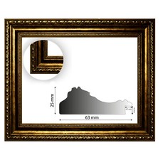 Barockrahmen gold fein