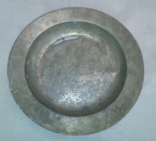 Museum- Stück Teller Blech