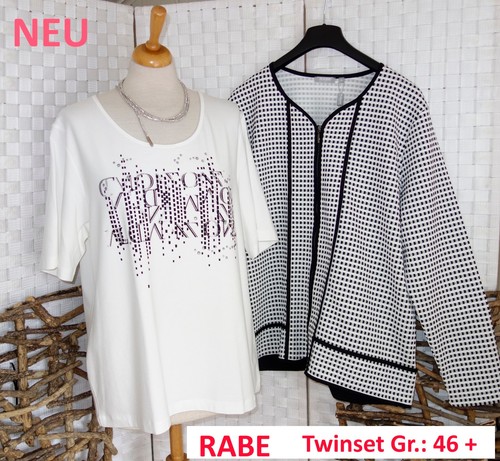 Neu rabe twinset shirt jacke - neu, +