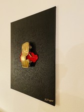 Original Gemälde Ferrari 250