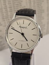 Regent de cave Vintage Herrenarmbanduhr – 17 Jewels Handaufzug.