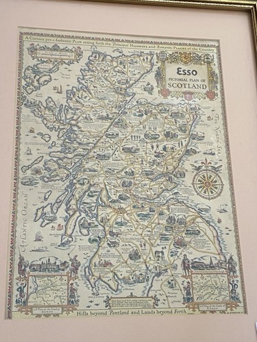 Esso bildplan schottland - bildplan,