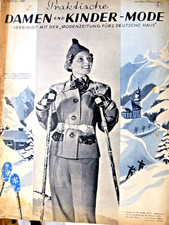 altes Modeheft von 1939 mit