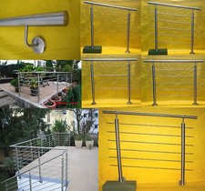 Edelstahl Handlauf Geländer