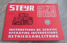 Steyr Tractor 8150a + 8170a