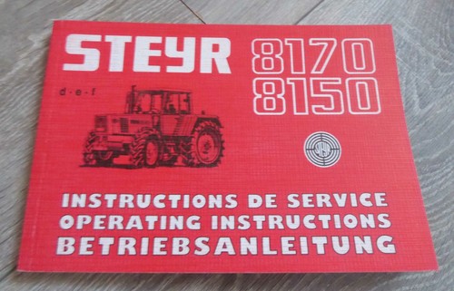 Steyr schlepper 8150a 8170a - schlepper,