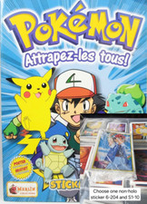 Merlin Pokemon Sticker Series