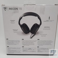 Turtle Beach Recon 70 Schwarz Playstation Universell Einsetzbares Gaming-Headset