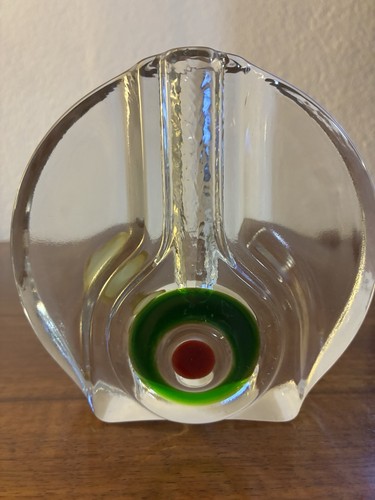 Vintage joska glas vase - vintage,