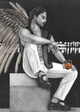 drunken Angel _118 Kunstdruck