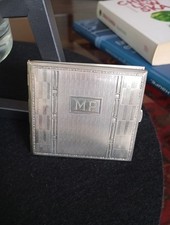 Zigarettenetui  von Alpacca,  Antik Vintage, Zigaretten Box Hülle Schachtel 