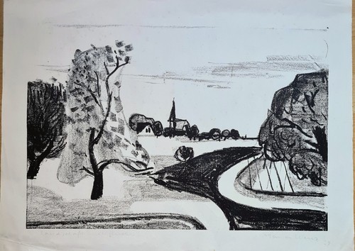 Original lithographie maria - original,