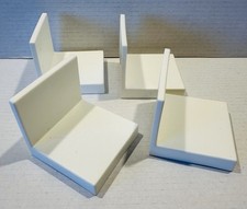 4 x IKEA BESTA Wandbefestigung Abdeckung Wandhalterung 144343/4/5/6/7 Weiß