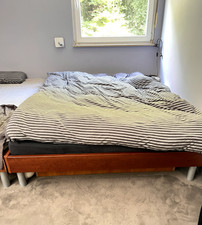 Dormito Softside Kirschbaum Wasserbett 160 x 200 cm mit Heizung und Schaumrahmen