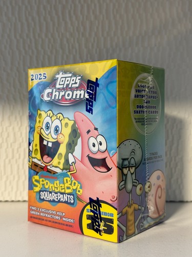 2025 topps chrome spongebob - topps,