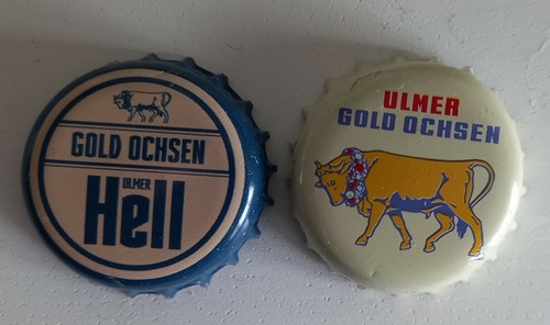 Kronkorken ulmer goldochsen - 2,