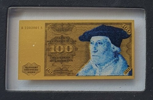 100 mark banknote - dm, /