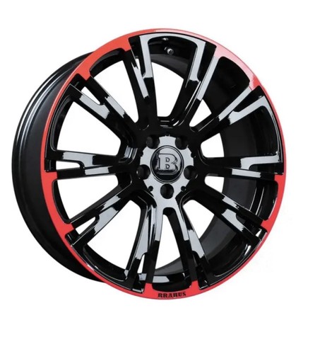 Brabus monoblock schwarz rot - brabus,