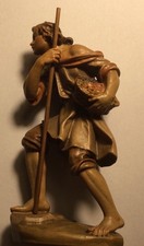 Krippenfigur Holz geschnitzt