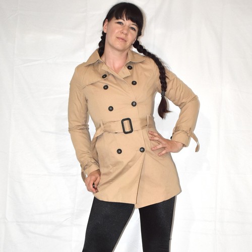 Beige trenchcoat jacke s - jacke*, gr.