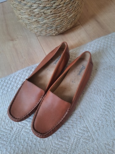Sioux leder loafers damen - leder,
