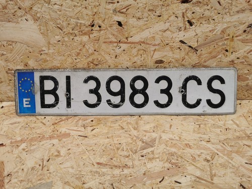 Altes nummernschild spanien - nummernschild,