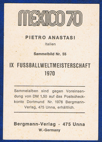 Fussball bergmann sammelbild - fussball,