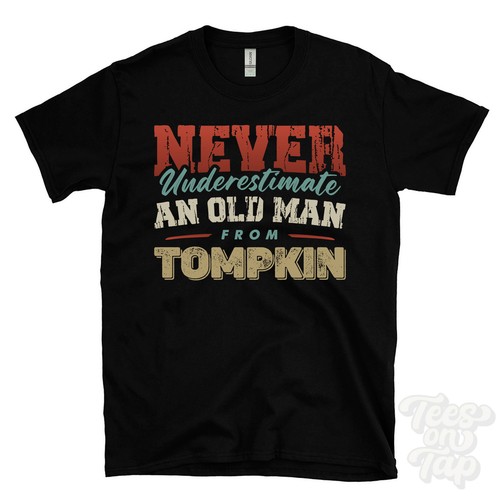 Shirt unterschätze niemals - t-shirt,