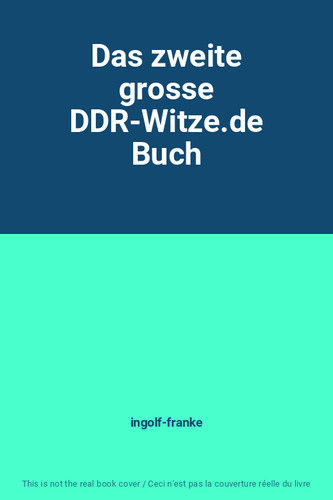 Das zweite große ddr - das,