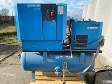 Boge Schraubenkompressor SD15/500, Kompressor, Druckluft, Lackiererei, Werkstatt