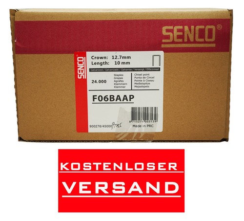Senco f06baap heftklammern typ - senco,