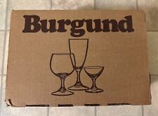 6 alte Zwiesel Schott Weißweingläser, Ende 80er Jahre Burgund Form Nummer 4690/2