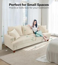 Corduroy sitzer sofa - corduroy, 3/4-sitzer-sofa