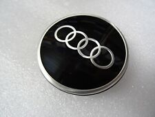 AUDI Nabendeckel Originalteil 81A601170, 81A601170A Schwarz/Chrom NEU