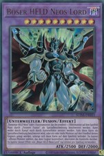 Böser HELD Neos Lord SUDA-DE031 Ultra Rare Supreme Darkness Yugioh Karte