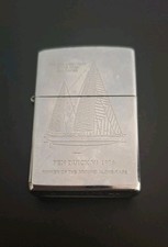 Zippo Feuerzeug pen duick VI1976 segelschiff silber