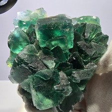 Große Phantom Fluorit Würfel