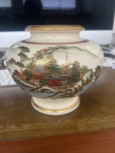 Satsuma porzellan vase - satsuma,