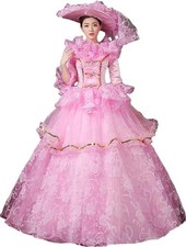 Krinolinen kleid karneval - kleid, in