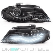 Audi A4 B8 2007-2011 Bi - Xenon Scheinwerfer D3S Set Rechts Links LED + TFL