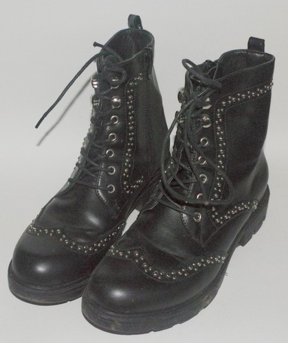 Schnürstiefel mit nieten - mit,